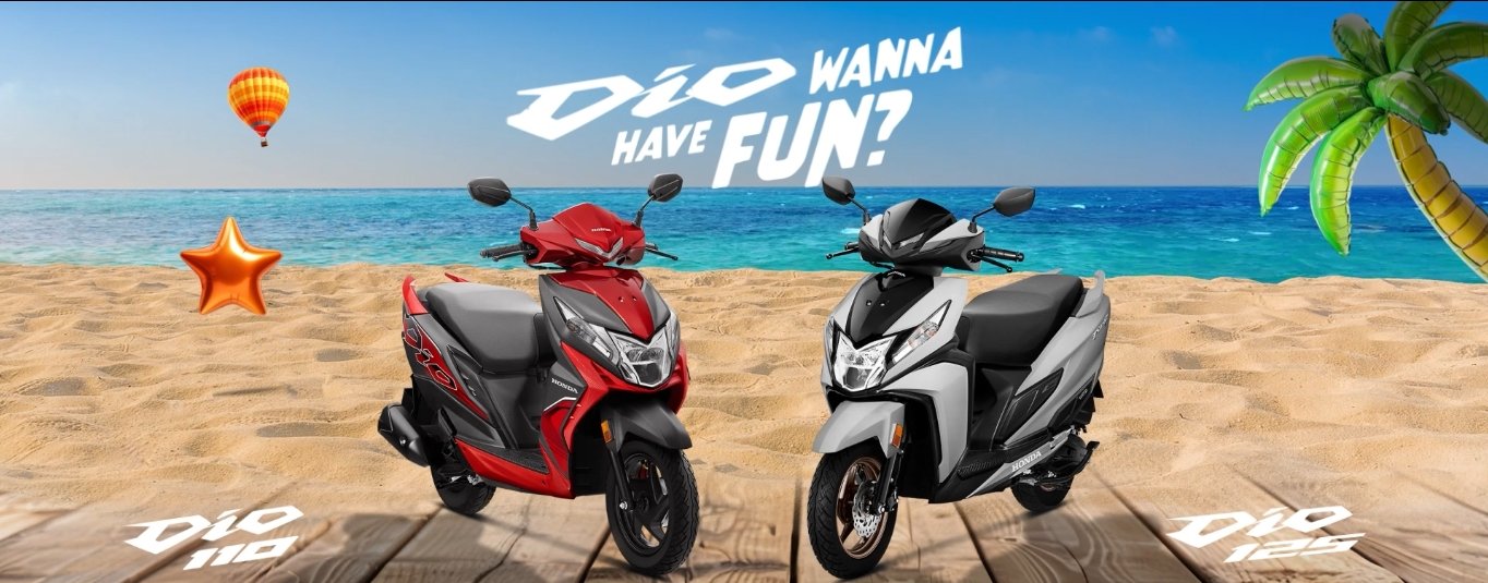 Manraj Honda Rajnandgaon: Keep Dio-ing It with the Stylish Honda Dio 110